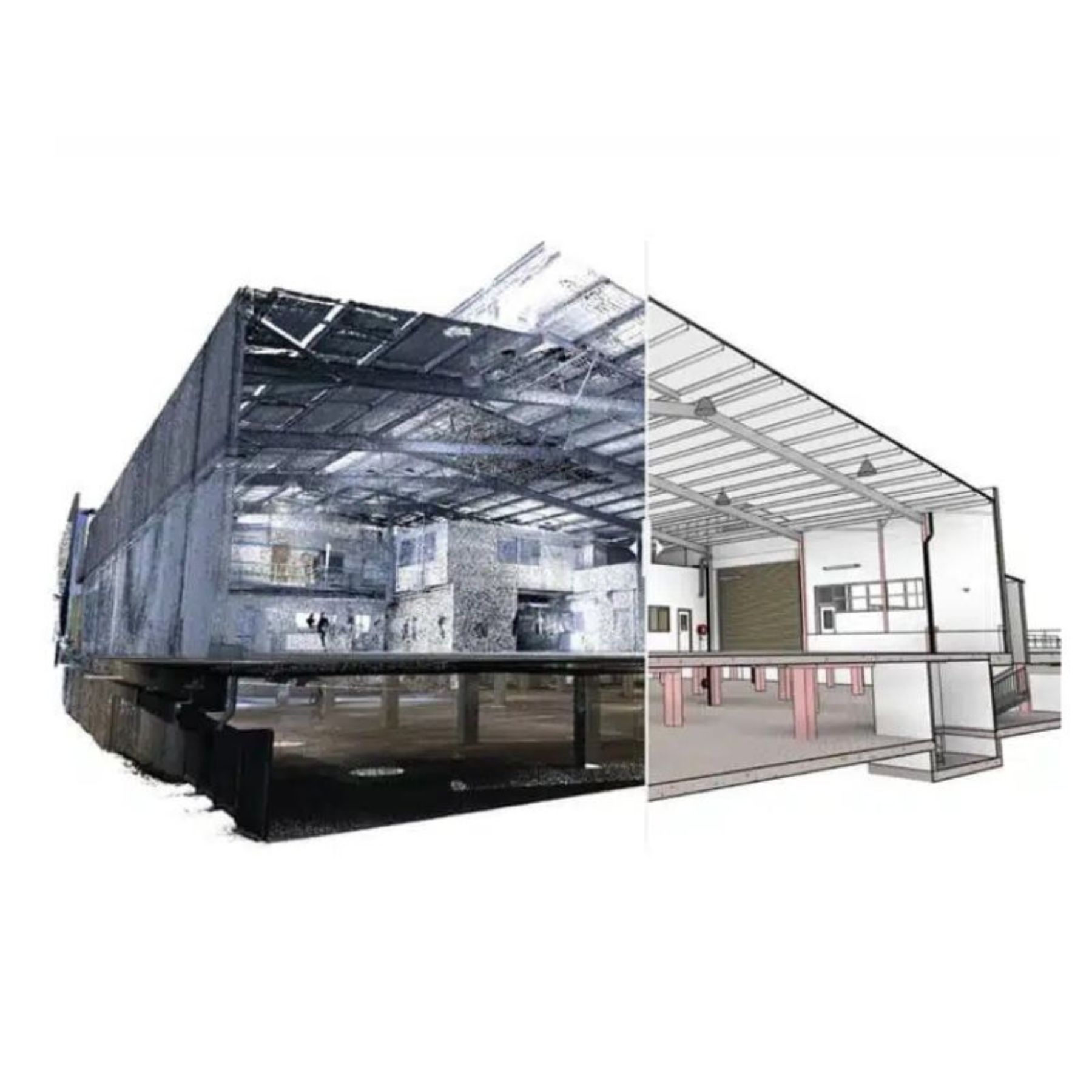 Scan to BIM workflow