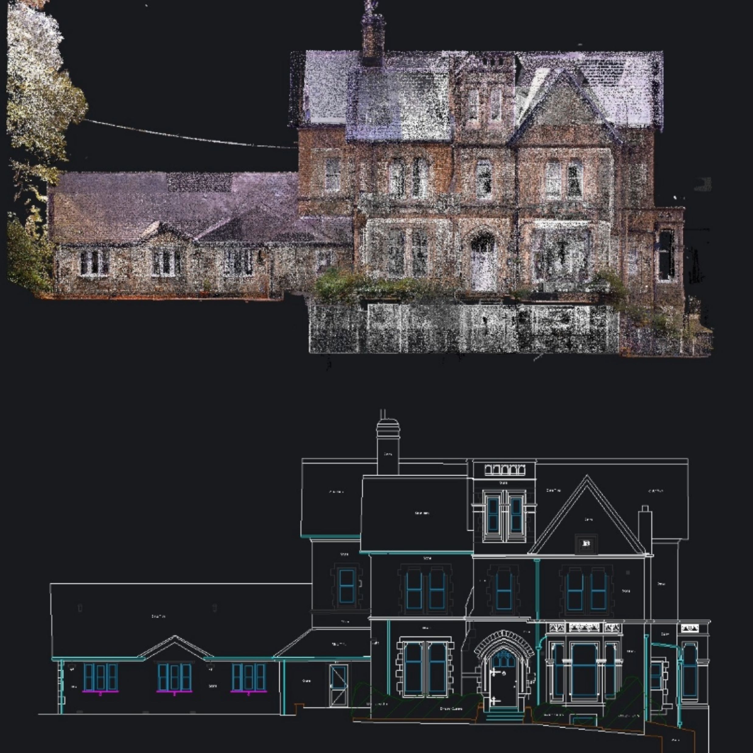 Point cloud vs CAD comparison